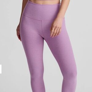 Beyond Yoga Spacedye Leggings - Lilac Petal Heather